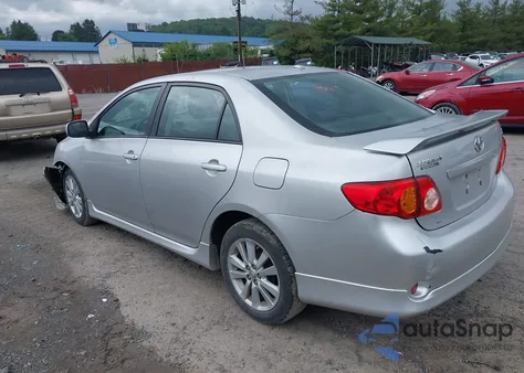 2010 Toyota Corolla S from USA, damaged, VIN 2T1BU4EE8AC339539